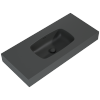 Elita DIMPLE Umywalka 100 ścienna MARMUR ANTHRACITE MATT 168862 / RE041000026010